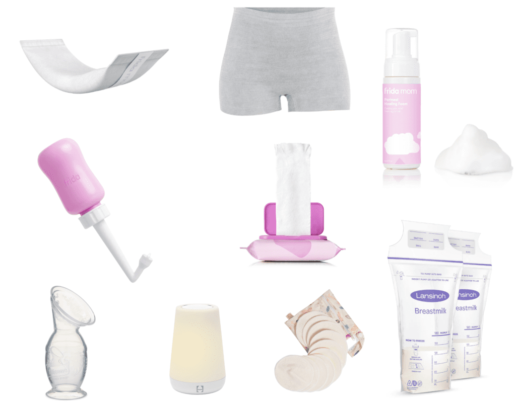 top 9 postpartum recovery essentials